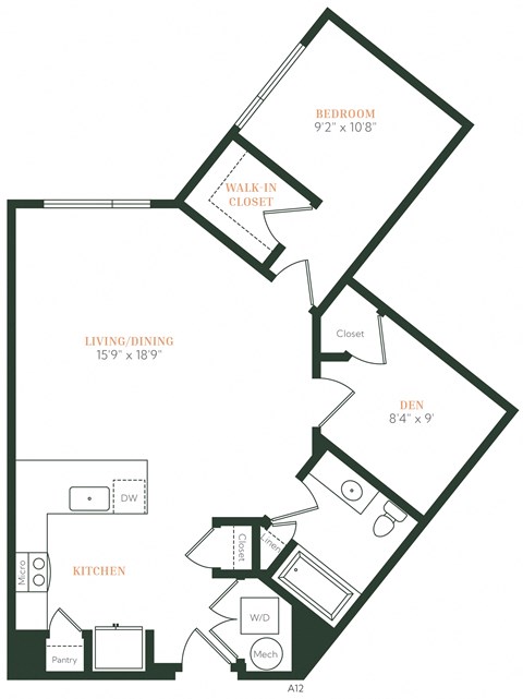 A14 - 1 bed 1 bath